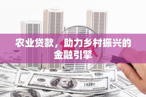 桑植农业贷款，助力乡村振兴的金融引擎