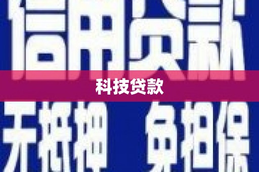 桑植科技贷款
