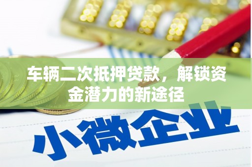 桑植车辆二次抵押贷款，解锁资金潜力的新途径