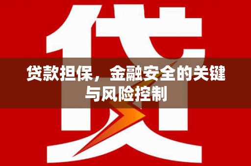 桑植贷款担保，金融安全的关键与风险控制