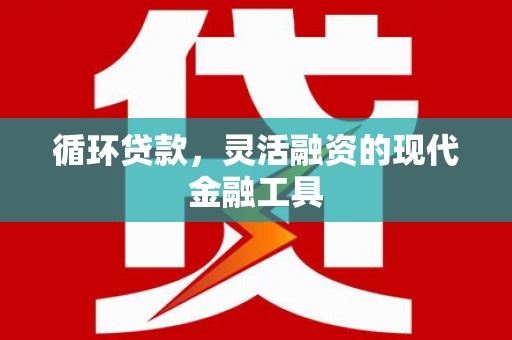 桑植循环贷款，灵活融资的现代金融工具