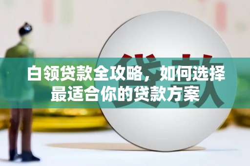 桑植白领贷款全攻略，如何选择最适合你的贷款方案